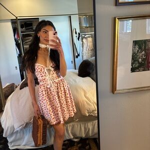 For Love & Lemons Baby Blooms Mini Dress